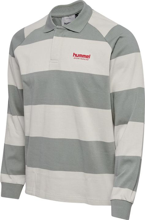 Actual product image hummel hmlLOOSE STRIPED POLO L/S (XS)