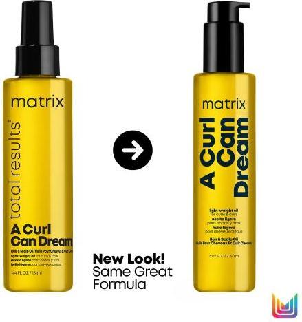 Actual product image Matrix A Curl Can Dream Light-Weight Oil (150 ml)