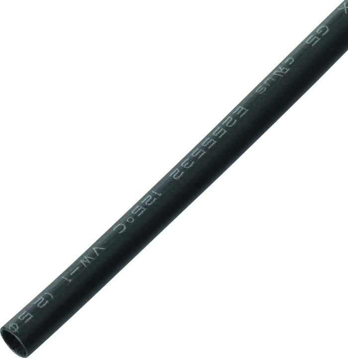 Produktbild Steffen Schrumpfschlauch schwarz, 1m, Schrumpfbereich 2.3 - 1.25mm (1 x)