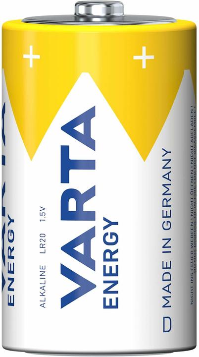 Produktbild Varta Energy (2 Stk., D, 15800 mAh)