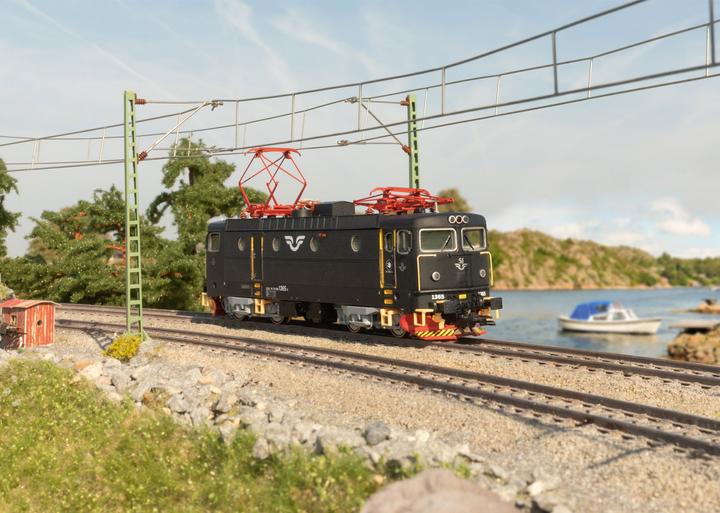 Immagine prodotto Märklin 39280 H0 Locomotiva elettrica Rc 6 della SJ (Traccia VI)