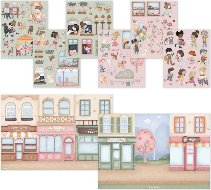 Immagine prodotto Little Dutch Stickerbuch Rosa (100 Adesivo)