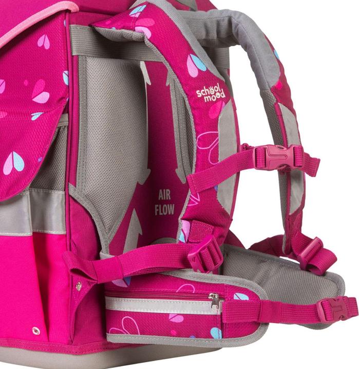 Immagine prodotto School-Mood Set di zaini per la scuola Timeless Pro da 7 pezzi (23.50 l)