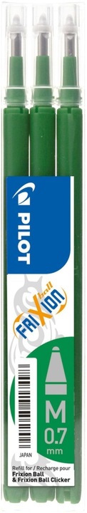 Produktbild Pilot FriXion Refill Set à 3 (Ersatzmine, Grün, 0.35 mm)