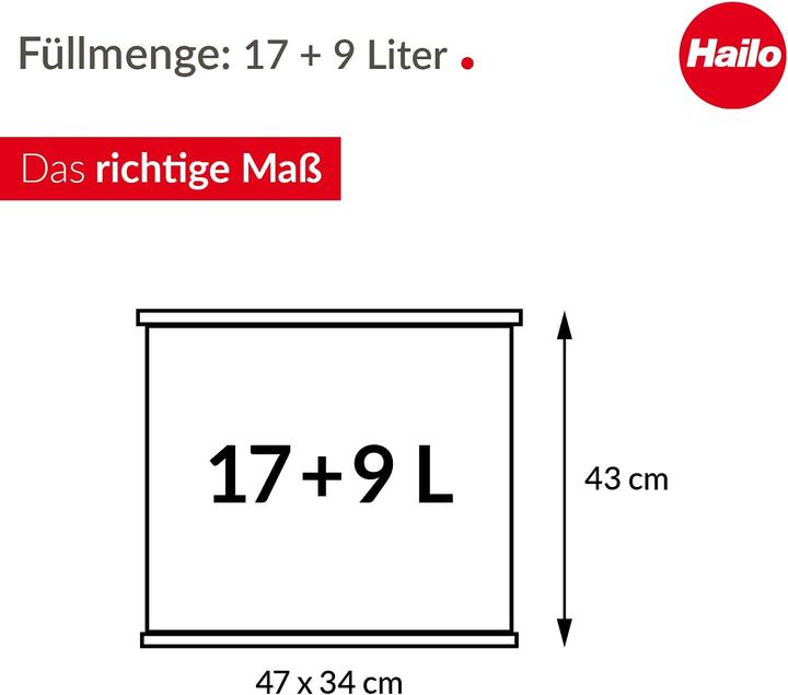 Actual product image Hailo ProfiLine (26 l)