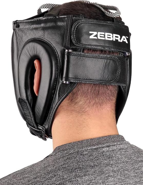 Produktbild Zebra Athletics Leder Box Kopfschutz (M, S)