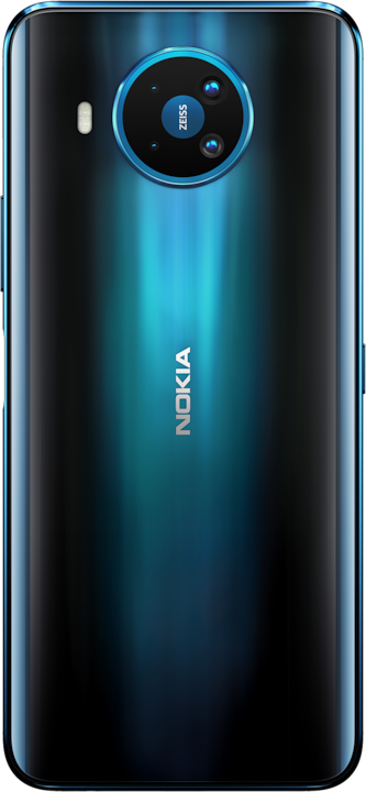 Actual product image Nokia 8.3 (128 GB, Polar Night, 6.81", Hybrid Dual SIM, 64 Mpx, 5G)