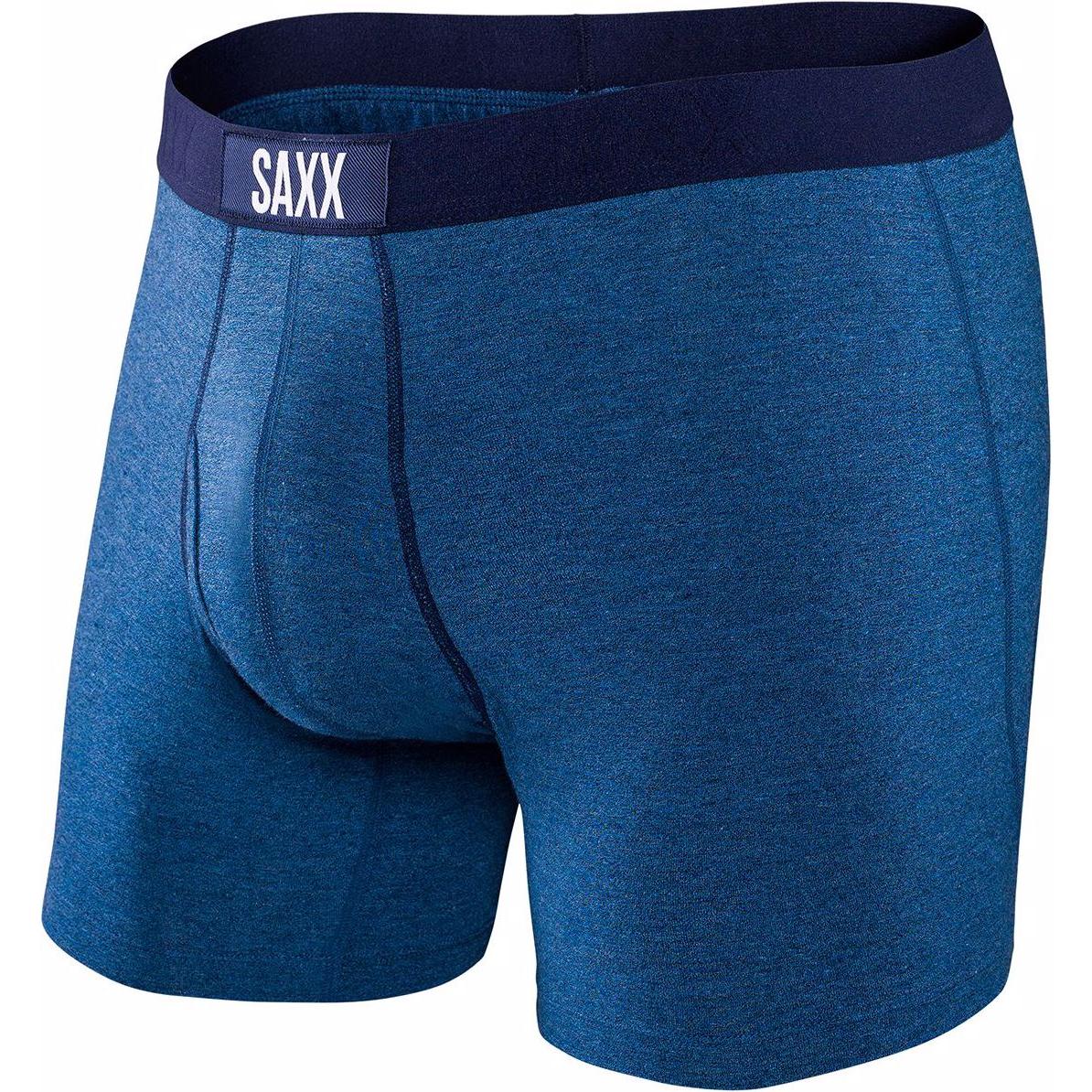 SAXX Underwear, Herren, Funktionsunterhose, Ultra Boxer Brief Fly (XL), Blau, XL