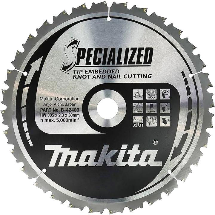 Productafbeelding Makita SPECIALIZED zaagblad 305x30x32Z