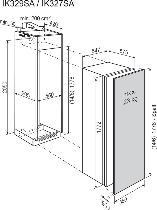 Produktbild Electrolux IK329SAL (318 l)