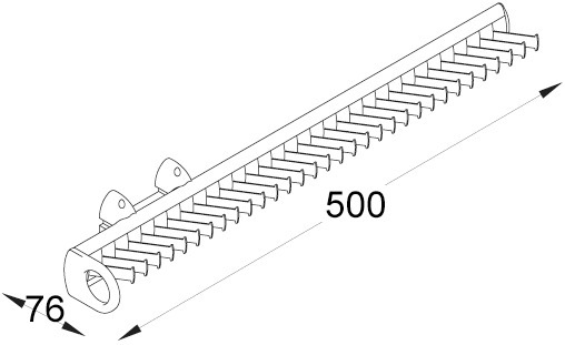 Actual product image Servetto Tie pullout