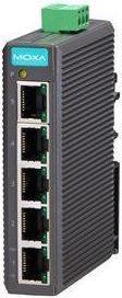 Image du produit Moxa EDS-205 - Commutateur Ethernet d'entrée de gamme non administrable avec 5 ports 10100BaseT(X)
