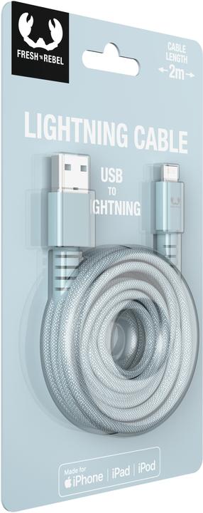 Actual product image Fresh'N Rebel USB A - Lightning (2 m, USB 3.2 Gen 1, 15 W)