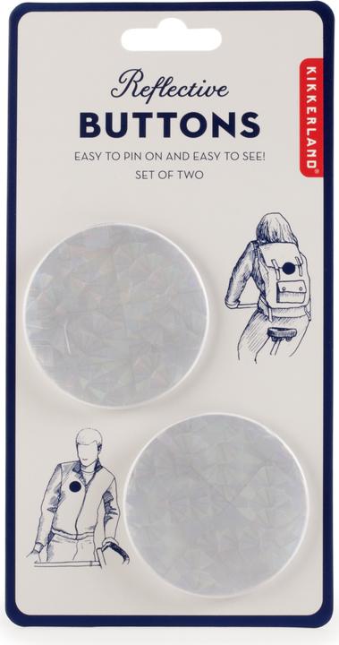 Produktbild Kikkerland Reflective Buttons