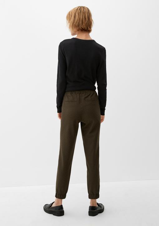 Immagine prodotto s.Oliver Hose Jogg Pants mit Karomuster (46)