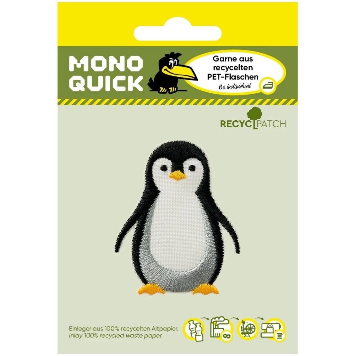 Thumbnail - Mono Quick Pinguin, Applikationen, Schwarz, Weiss