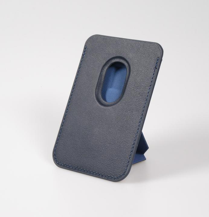 Actual product image PhoneLook Magnetic card holder wallet MagSafe vegan leather with strong magnet and integrated flap