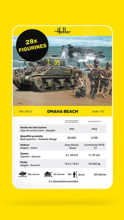 Actual product image Heller Omaha Beach