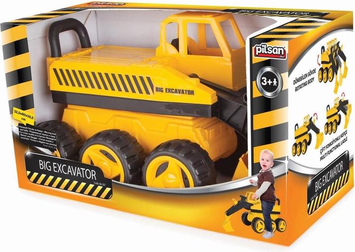 Produktbild Pilsan 06207 Grosser Spielzeug Sitzbagger