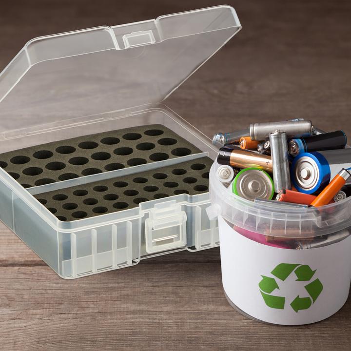 Produktbild Relaxdays Batteriebox
