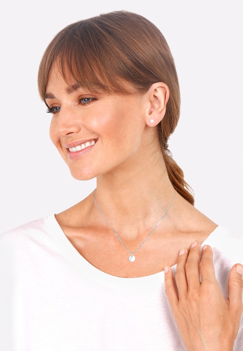 Produktbild Elli Plättchen Geo Basic (925 Silber)