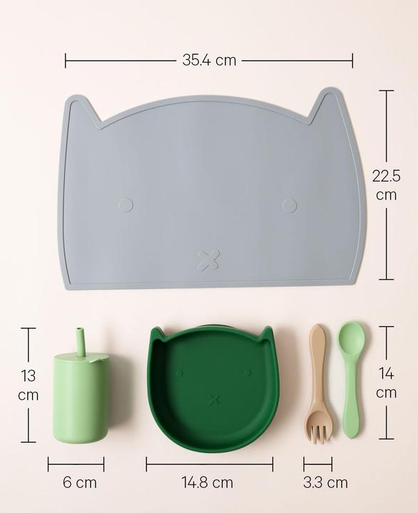 Image du produit Esmée Set de vaisselle pour enfants en silicone