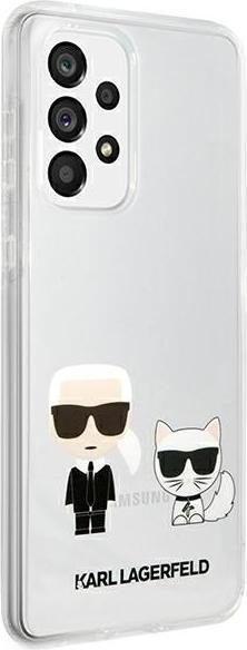 Produktbild Karl Lagerfeld KLHCA33CKTR A33 5G A336 hard case Transparent Karl amplifier Choupette (Samsung Galaxy A33 5G)
