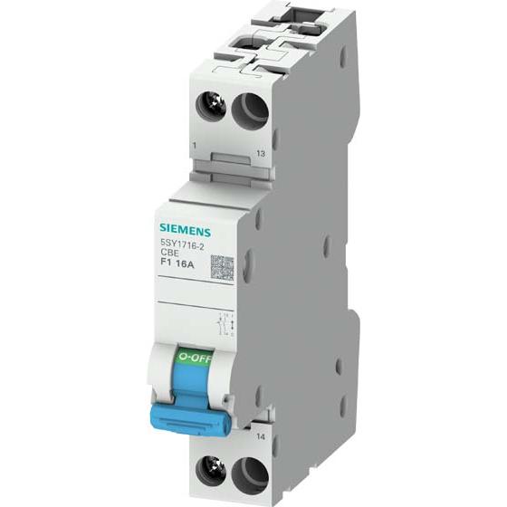 Siemens 5SY1706-2 Geräteschutzschalter 6A AC 230V, Relais