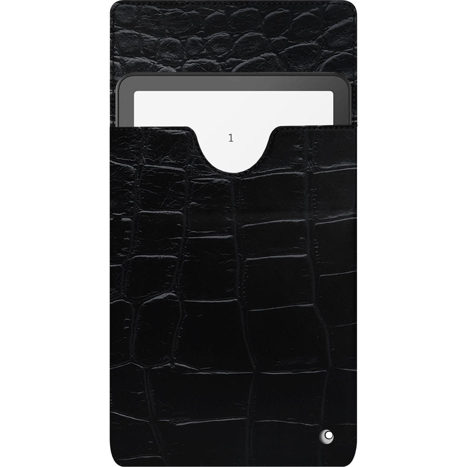 Noreve Lederschutzhülle, eReader Zubehör, Schwarz