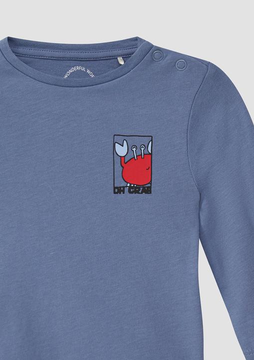 Produktbild S.Oliver T-Shirt Weiches Longsleeve mit Front- und Rückenprint (92)