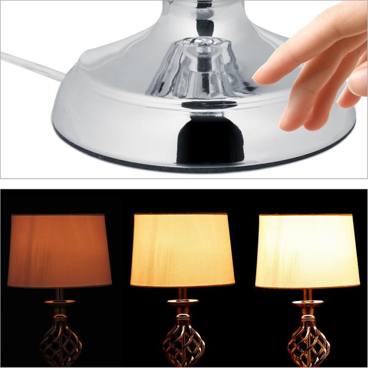 Image du produit Relaxdays Lampe de table (E14)