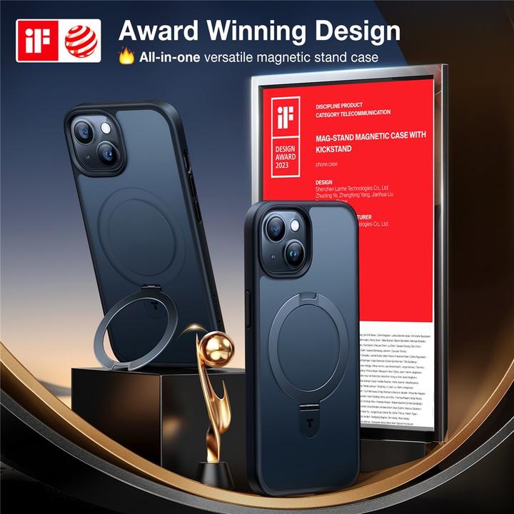 Produktbild Torras UPRO Ostand Matte (Apple iPhone 15)