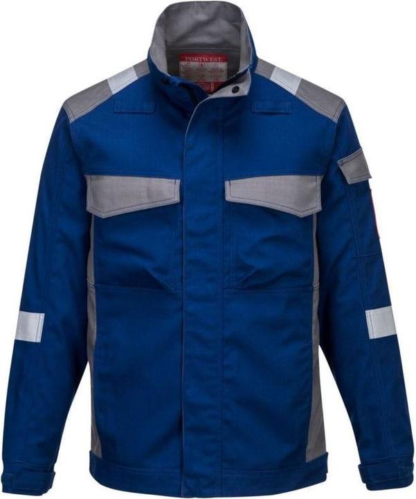 Produktbild Portwest Multinorm Arbeitsjacke "Bizflame" Blau L (L)