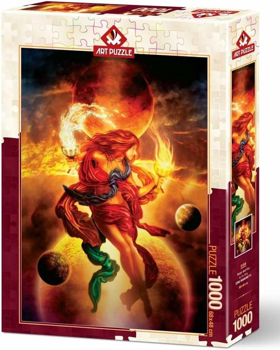 Produktbild Art Puzzle Artpuzzle Arpuzle Puzzle 1000 Feuer und Wasser (1000 Teile)