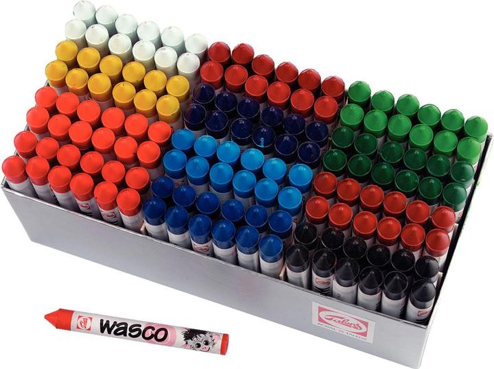 Actual product image Wasco Wax crayons (Sorted, 144 x)