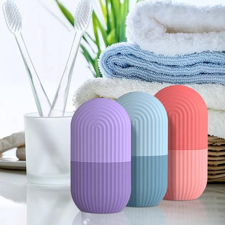 Produktbild PhoneLook Ice Face Roller Gesichtsmassage Kryotherapie Silikon-Werkzeug Hautpflege und Massage t