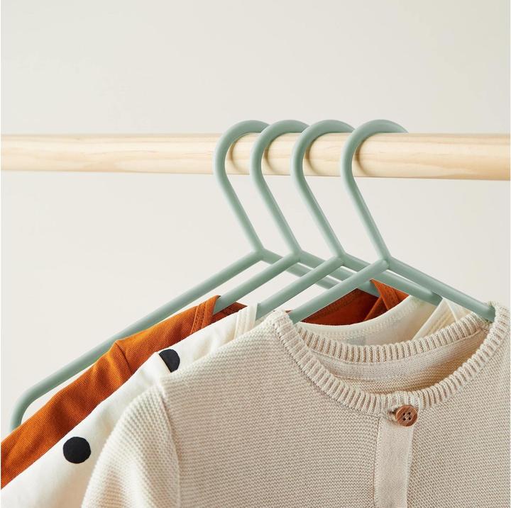 Actual product image Bieco Kleiderbügel 8er Set, mint (8 x)