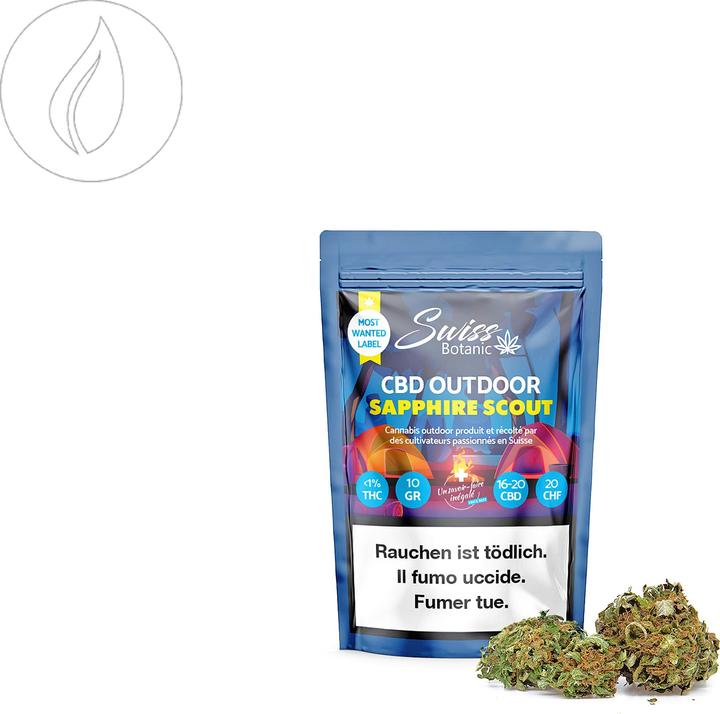 Immagine prodotto Swiss Botanic Zaffiro Scout (10 g, Esterno)