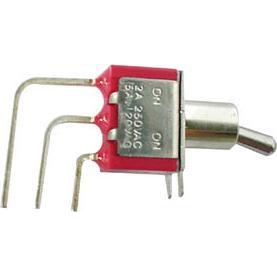 Velleman 90° Vertical Toggle Switch Spdt On-(On), Taster + Schalter