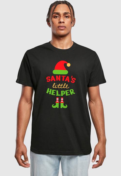 Produktbild Merchcode Christmas Santa's Little Helper Tee - 182053 (M)