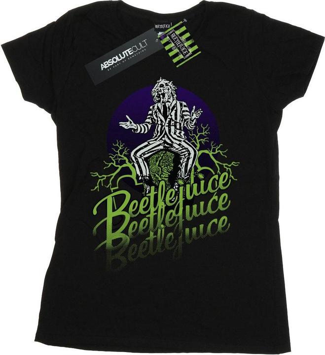Beetlejuice Faded Pose TShirt aus Baumwolle (XXL)