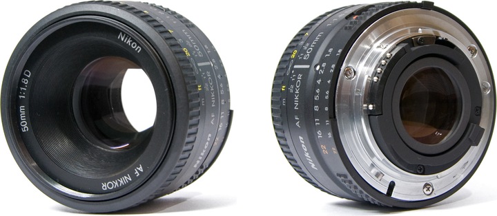 Immagine prodotto Nikon AF Nikkor 50mm f/1.8D - (EU) (Nikon F, Full-frame)