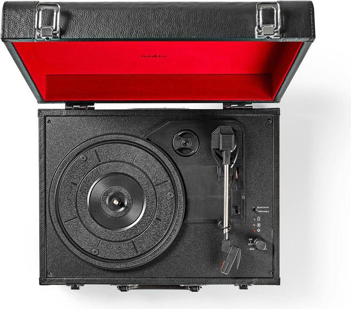 Immagine prodotto Nedis Giradischi, Altoparlanti 18W, Bluetooth, Valigia (Manuale)