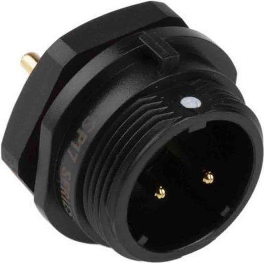Produktbild RS PRO 4w Front Mount Male Ip68 Solder