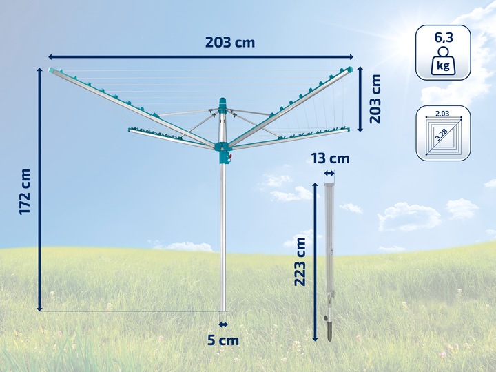 Produktbild Leifheit Linomatic 500 Easy (50 m)