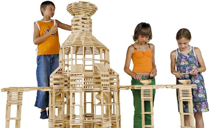 Productafbeelding Kapla Houten kist à 280 stuks.