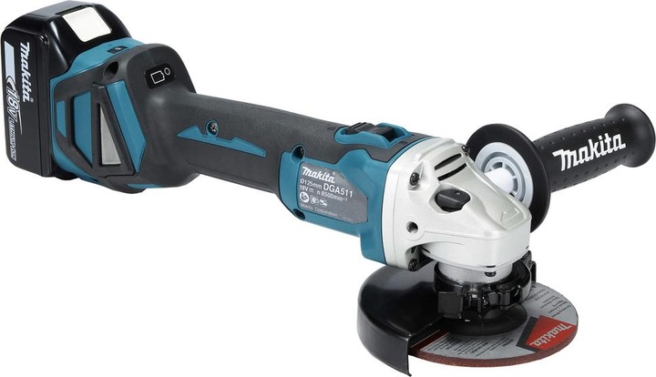 Immagine prodotto Makita Smerigliatrice angolare a batteria (125 mm)