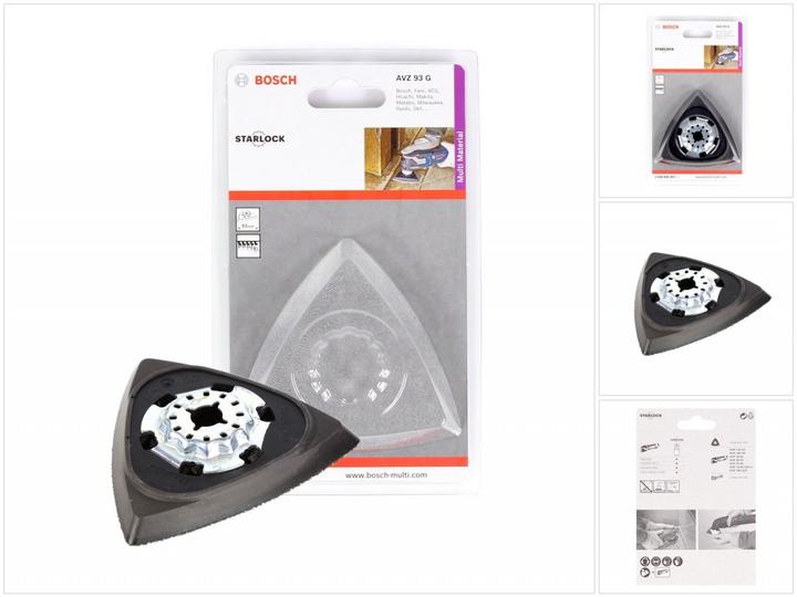 Image du produit Bosch Professional Zubehör Plateau de ponçage Quick Change 93mm AVZ 93 G