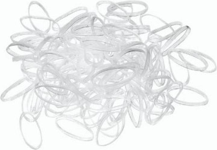 Immagine prodotto Sibel Transparent Elastics 20mm 500 Pieces (Elastico per capelli)