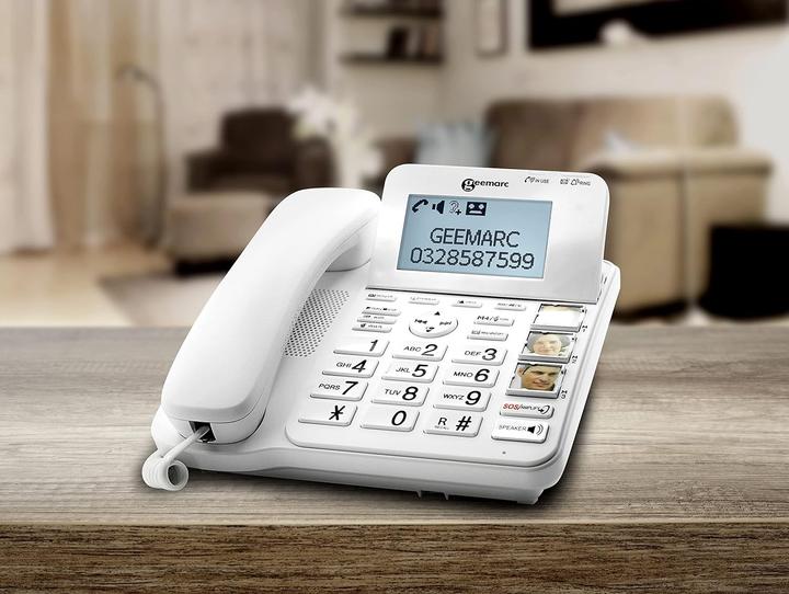 Produktbild Geemarc Schnurgebundenes Seniorenfon CL595